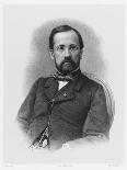 Louis Pasteur French Chemist and Microbiologist in 1863-Schultz-Framed Stretched Canvas