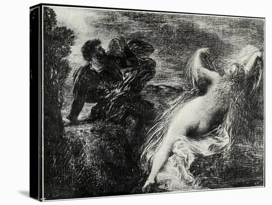 Schumann's 'Manfred' -scene by-Henri Fantin-Latour-Stretched Canvas