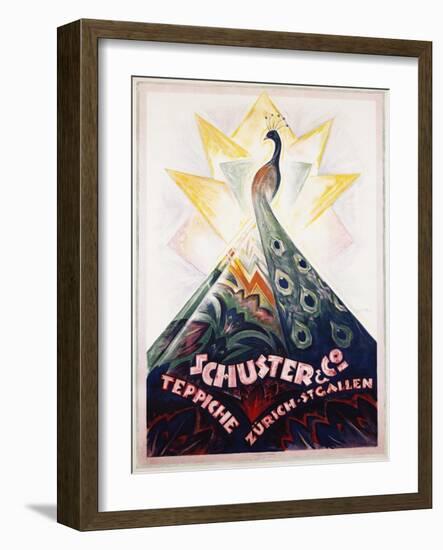 Schuster and Co. Poster-Carl Bockli-Framed Giclee Print