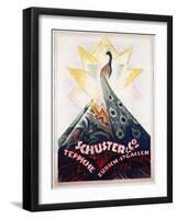 Schuster and Co. Poster-Carl Bockli-Framed Giclee Print