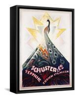 Schuster and Co. Poster-Carl Bockli-Framed Stretched Canvas