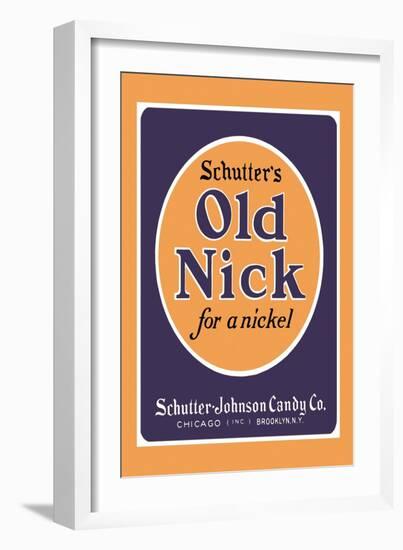 Schutter's Old Nick-null-Framed Art Print