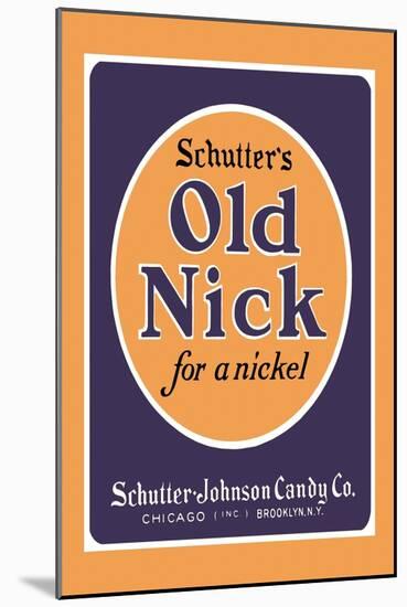 Schutter's Old Nick-null-Mounted Art Print