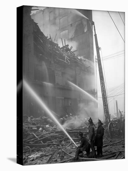 Schwabacher Hardware Company Fire, February 11, 1905, Seattle-Ashael Curtis-Stretched Canvas