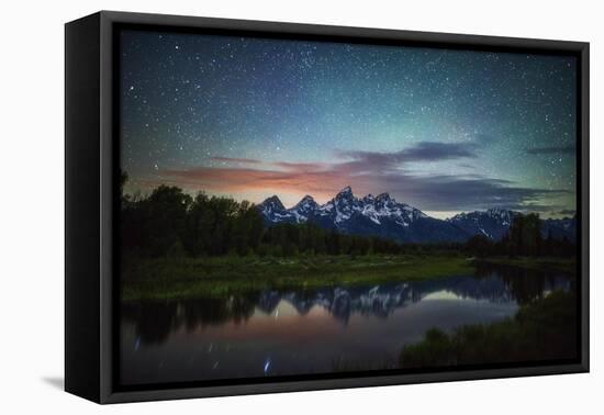 Schwabacher Nights copy-Darren White Photography-Framed Stretched Canvas