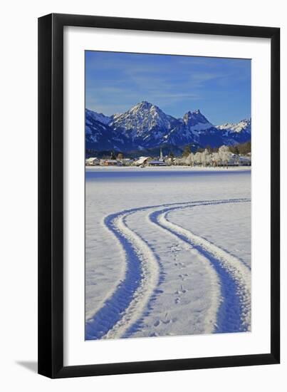 Schwangau and Tannheimer Alps, Allgau, Bavaria, Germany, Europe-Hans-Peter Merten-Framed Photographic Print