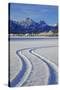 Schwangau and Tannheimer Alps, Allgau, Bavaria, Germany, Europe-Hans-Peter Merten-Stretched Canvas