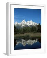 Schwarbacher's Landing, Grand Teton National Park, Wyoming, USA-Jean Brooks-Framed Photographic Print