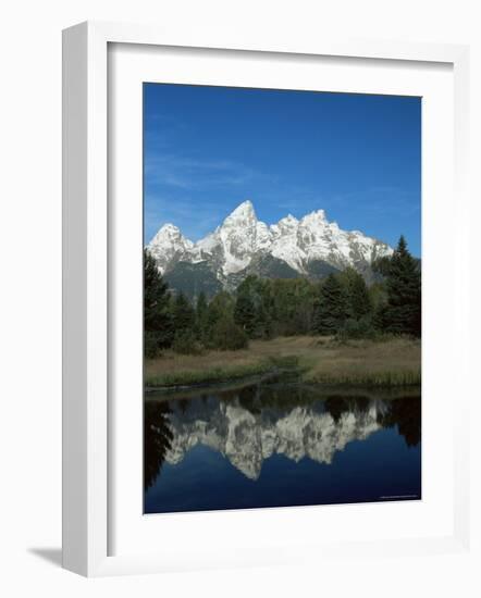 Schwarbacher's Landing, Grand Teton National Park, Wyoming, USA-Jean Brooks-Framed Photographic Print