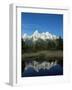 Schwarbacher's Landing, Grand Teton National Park, Wyoming, USA-Jean Brooks-Framed Photographic Print