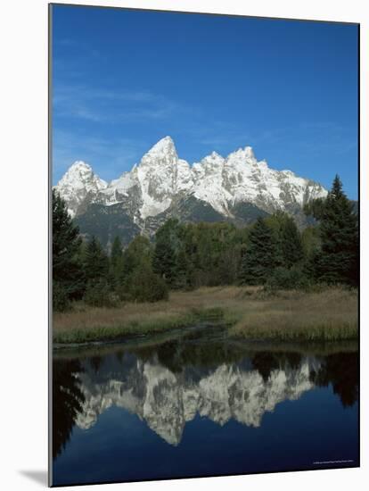 Schwarbacher's Landing, Grand Teton National Park, Wyoming, USA-Jean Brooks-Mounted Photographic Print