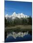 Schwarbacher's Landing, Grand Teton National Park, Wyoming, USA-Jean Brooks-Mounted Photographic Print