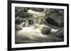 Schwartz - Blue Flowing-Don Schwartz-Framed Premium Giclee Print