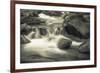 Schwartz - Blue Flowing-Don Schwartz-Framed Premium Giclee Print