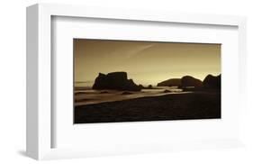 Schwartz - Coast Silhouette-Don Schwartz-Framed Art Print