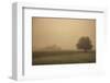 Schwartz - Foggy Barn-Don Schwartz-Framed Premium Giclee Print