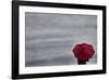 Schwartz - Little Red Umbrella-Don Schwartz-Framed Premium Giclee Print