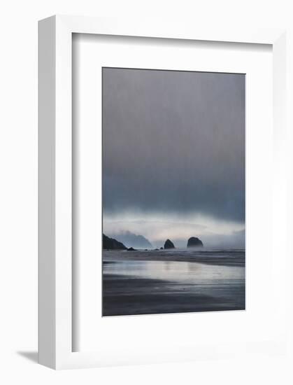 Schwartz - Sea Stacks at Sunset-Don Schwartz-Framed Premium Giclee Print