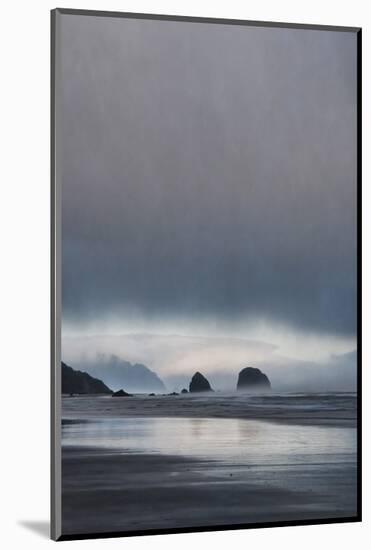 Schwartz - Sea Stacks at Sunset-Don Schwartz-Mounted Premium Giclee Print