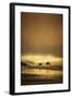 Schwartz - Sea Stacks at Sunset-Don Schwartz-Framed Art Print