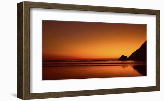 Schwartz - Sundown Serenity-Don Schwartz-Framed Art Print