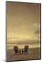 Schwartz - Two Beach Chairs-Don Schwartz-Mounted Premium Giclee Print