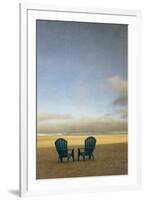 Schwartz - Two Beach Chairs-Don Schwartz-Framed Premium Giclee Print