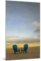 Schwartz - Two Beach Chairs-Don Schwartz-Mounted Premium Giclee Print