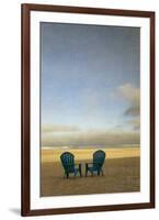 Schwartz - Two Beach Chairs-Don Schwartz-Framed Premium Giclee Print