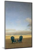 Schwartz - Two Beach Chairs-Don Schwartz-Mounted Art Print