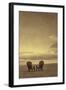 Schwartz - Two Beach Chairs-Don Schwartz-Framed Art Print