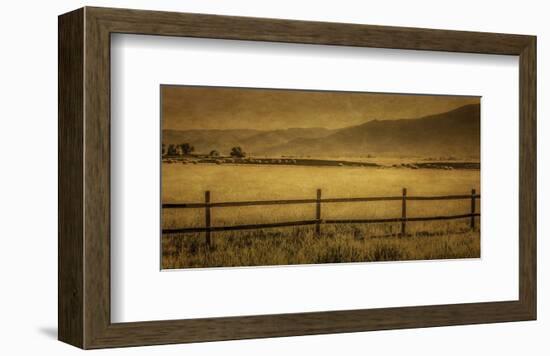 Schwartz - Yampa Valley Morning-Don Schwartz-Framed Art Print