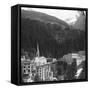 Schwarzenberg, Badgastein, Austria, C1900s-Wurthle & Sons-Framed Stretched Canvas