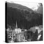 Schwarzenberg, Badgastein, Austria, C1900s-Wurthle & Sons-Stretched Canvas