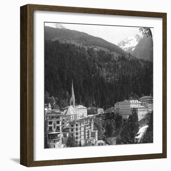 Schwarzenberg, Badgastein, Austria, C1900s-Wurthle & Sons-Framed Photographic Print