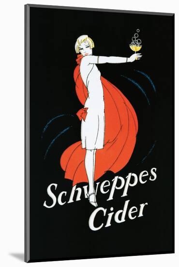 Schweppes Cider-null-Mounted Premium Giclee Print