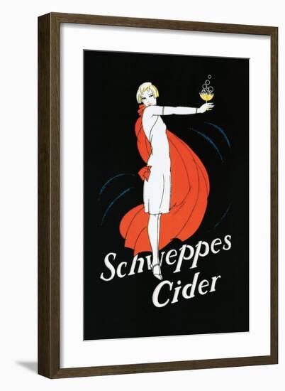 Schweppes Cider-null-Framed Premium Giclee Print