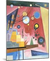 Schweres Rot, c.1924-Wassily Kandinsky-Mounted Art Print