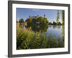 Schwerin Castle, Island, Schwerin (Capital), 'Innensee', Mecklenburg-Western Pomerania, Germany-Rainer Mirau-Framed Photographic Print