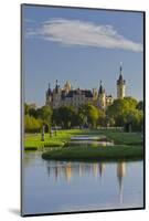 Schwerin Castle, Schwerin (Capital), Mecklenburg-Western Pomerania, Germany-Rainer Mirau-Mounted Photographic Print