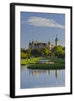 Schwerin Castle, Schwerin (Capital), Mecklenburg-Western Pomerania, Germany-Rainer Mirau-Framed Photographic Print