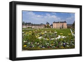 Schwetzingen Palace with Baroque Gardens, Schwetzingen, Baden-Wuerttemberg, Germany-null-Framed Art Print