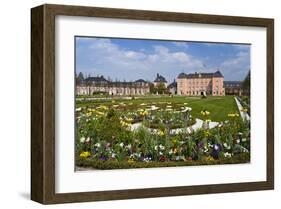 Schwetzingen Palace with Baroque Gardens, Schwetzingen, Baden-Wuerttemberg, Germany-null-Framed Art Print