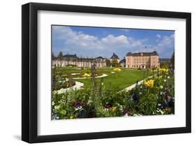 Schwetzingen Palace with Baroque Gardens, Schwetzingen, Baden-Wuerttemberg, Germany-null-Framed Art Print