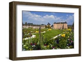 Schwetzingen Palace with Baroque Gardens, Schwetzingen, Baden-Wuerttemberg, Germany-null-Framed Art Print