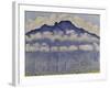 Schynige Platte, paysage de l'Oberland bernois, Suisse ou La Pointe d'Andey vue de Bonneville-Ferdinand Hodler-Framed Giclee Print