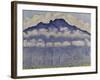 Schynige Platte, paysage de l'Oberland bernois, Suisse ou La Pointe d'Andey vue de Bonneville-Ferdinand Hodler-Framed Giclee Print