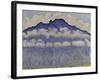 Schynige Platte, paysage de l'Oberland bernois, Suisse ou La Pointe d'Andey vue de Bonneville-Ferdinand Hodler-Framed Giclee Print