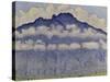 Schynige Platte, paysage de l'Oberland bernois, Suisse ou La Pointe d'Andey vue de Bonneville-Ferdinand Hodler-Stretched Canvas