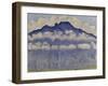 Schynige Platte, paysage de l'Oberland bernois, Suisse ou La Pointe d'Andey vue de Bonneville-Ferdinand Hodler-Framed Giclee Print